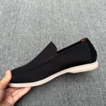 Loro Piana Summer Knitted Walk FAM1581-5D75 in Black Forest for Men