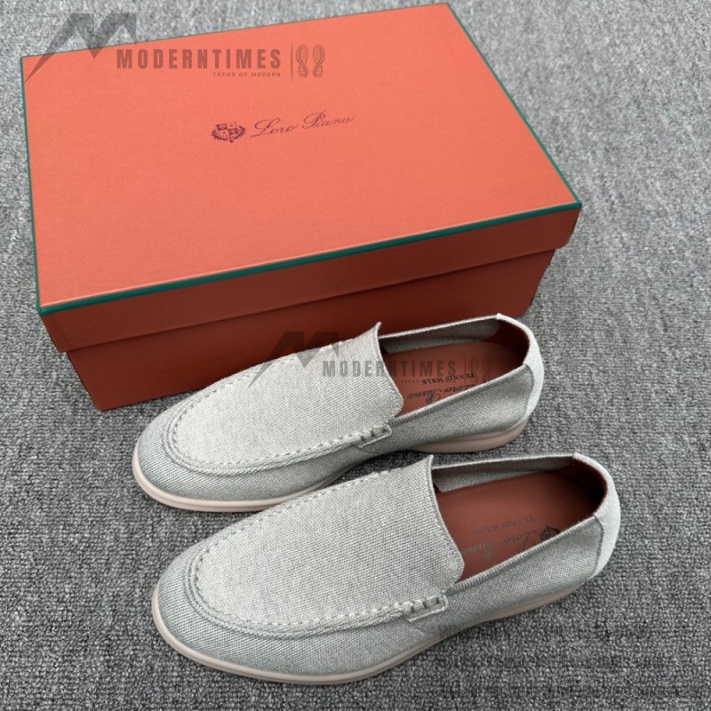 Loro Piana Summer Knitted Walk FAM1581-5D75 in Black Forest for Men