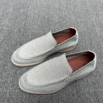 Loro Piana Summer Knitted Walk FAM1581-5D75 in Black Forest for Men