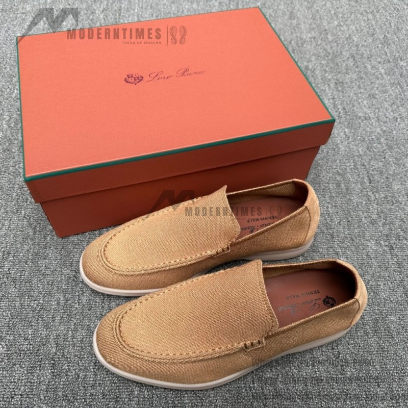 Loro Piana Summer Knitted Walk FAM1581-5D75 in Black Forest for Men