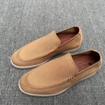 Loro Piana Summer Knitted Walk FAM1581-5D75 in Black Forest for Men