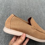 Loro Piana Summer Knitted Walk FAM1581-5D75 in Black Forest for Men
