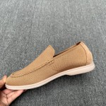 Loro Piana Summer Knitted Walk FAM1581-5D75 in Black Forest for Men