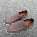 Loro Piana Summer Knitted Walk FAM1581-5D75 in Black Forest for Men
