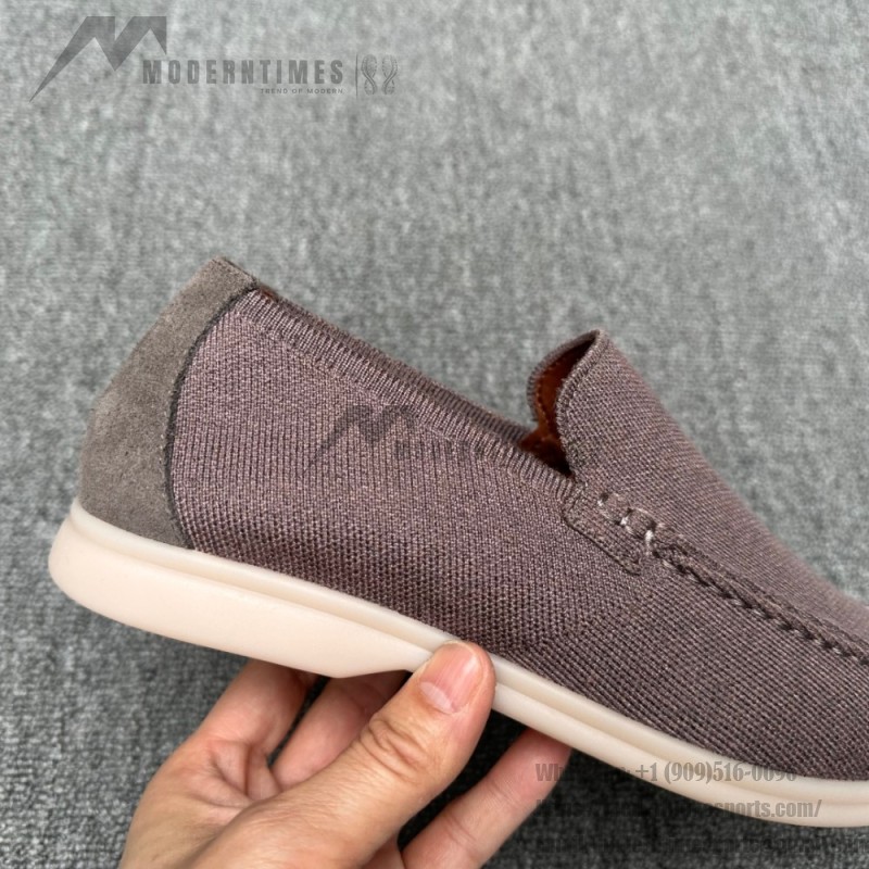 Loro Piana Summer Knitted Walk FAM1581-5D75 in Black Forest for Men