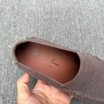 Loro Piana Summer Knitted Walk FAM1581-5D75 in Black Forest for Men