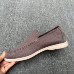 Loro Piana Summer Knitted Walk FAM1581-5D75 in Black Forest for Men