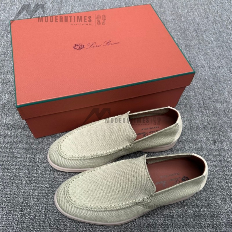 Loro Piana Summer Knitted Walk FAM1581-W000 in Navy Blue for Men