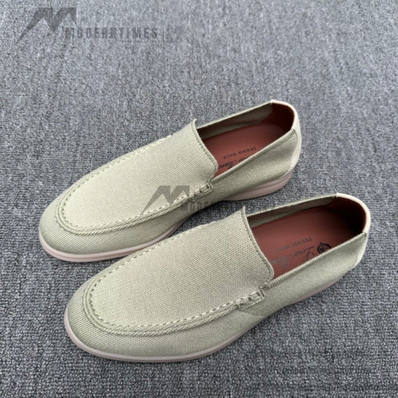 Loro Piana Summer Knitted Walk FAM1581-W000 in Navy Blue for Men