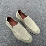 Loro Piana Summer Knitted Walk FAM1581-W000 in Navy Blue for Men