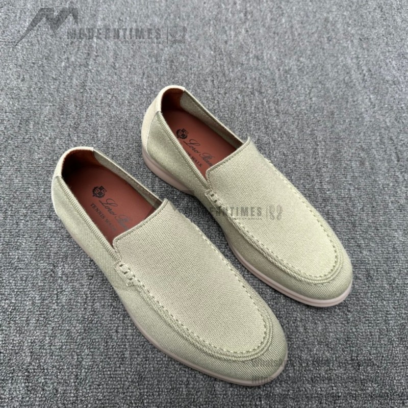 Loro Piana Summer Knitted Walk FAM1581-W000 in Navy Blue for Men