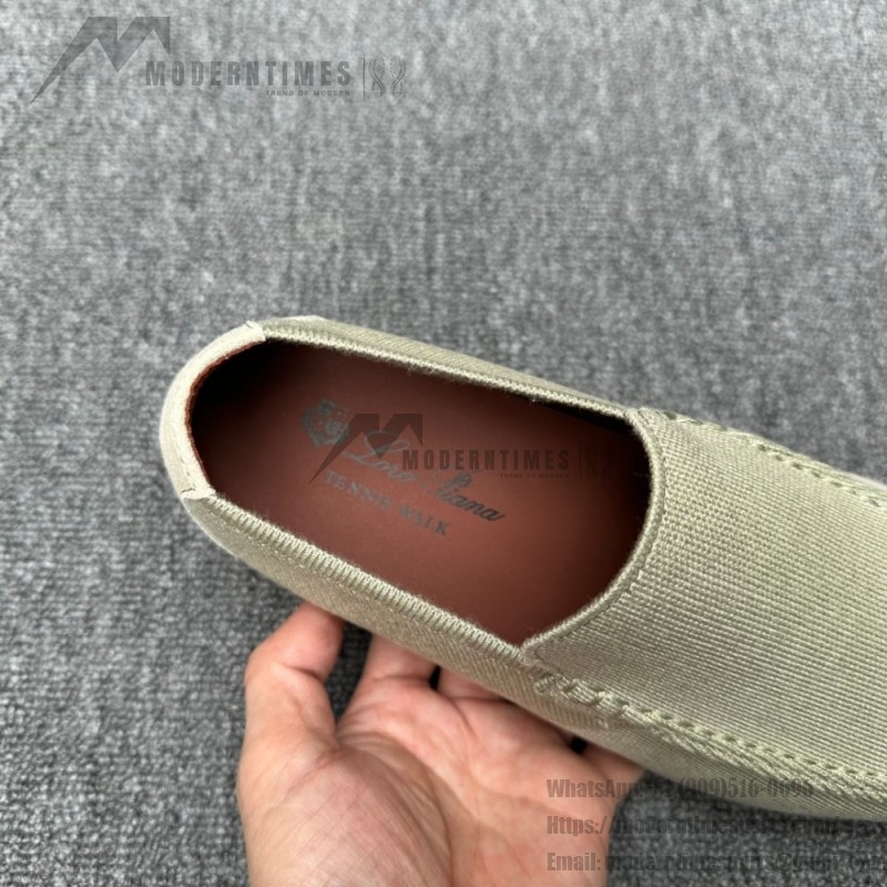 Loro Piana Summer Knitted Walk FAM1581-W000 in Navy Blue for Men