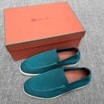 Loro Piana Summer Knitted Walk FAM1581-5D75 in Black Forest for Men