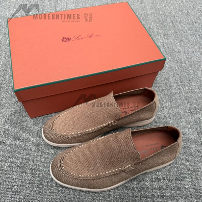 Loro Piana Summer Knitted Walk FAM1581-W000 in Navy Blue for Men