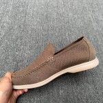Loro Piana Summer Knitted Walk FAM1581-W000 in Navy Blue for Men
