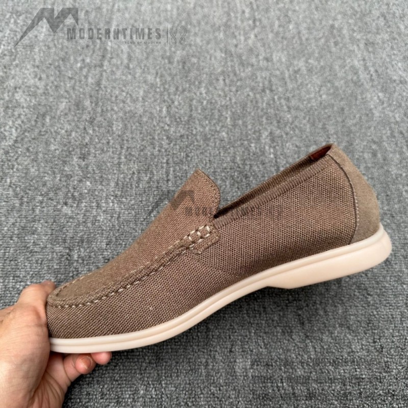Loro Piana Summer Knitted Walk FAM1581-W000 in Navy Blue for Men