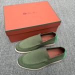 Loro Piana Summer Knitted Walk FAM1581-W000 in Navy Blue for Men