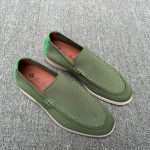 Loro Piana Summer Knitted Walk FAM1581-W000 in Navy Blue for Men