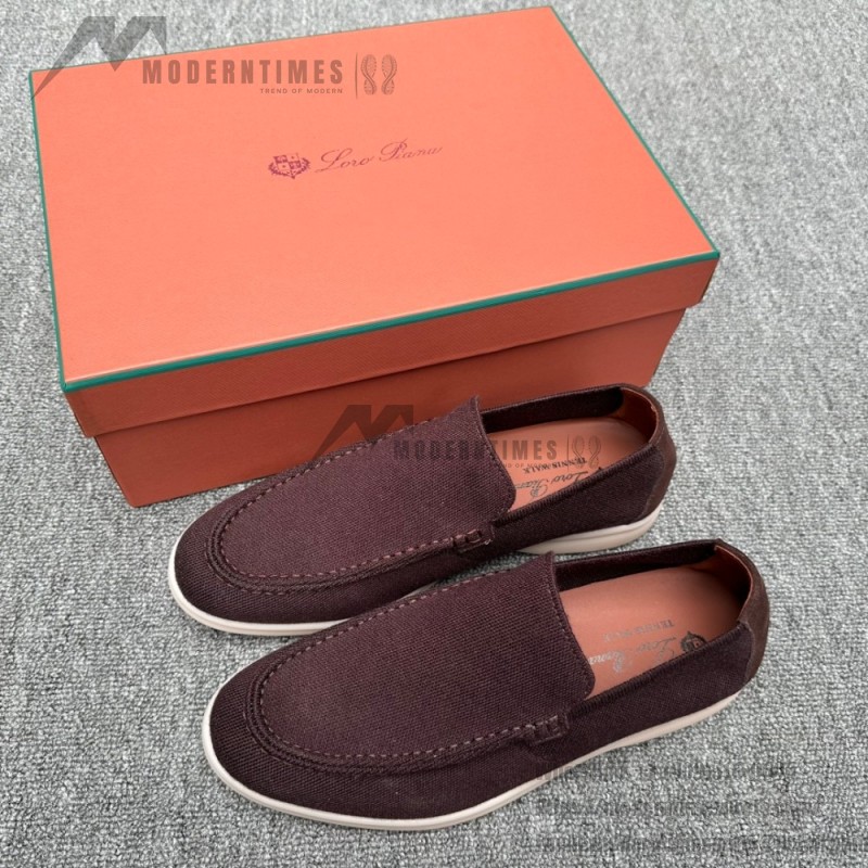 Loro Piana Summer Knitted Walk FAM1581-W000 in Navy Blue for Men