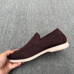 Loro Piana Summer Knitted Walk FAM1581-W000 in Navy Blue for Men