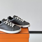 Hermes Mens Sneaker H251075Z 02350 White Fashion Casual Shoes | Luxury Brand Footwear