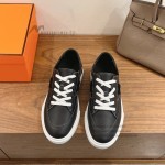 Hermès Deep leather sneakers unisex luxury low-top designer shoes