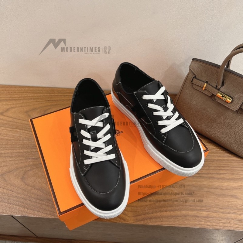 Hermès Deep leather sneakers unisex luxury low-top designer shoes
