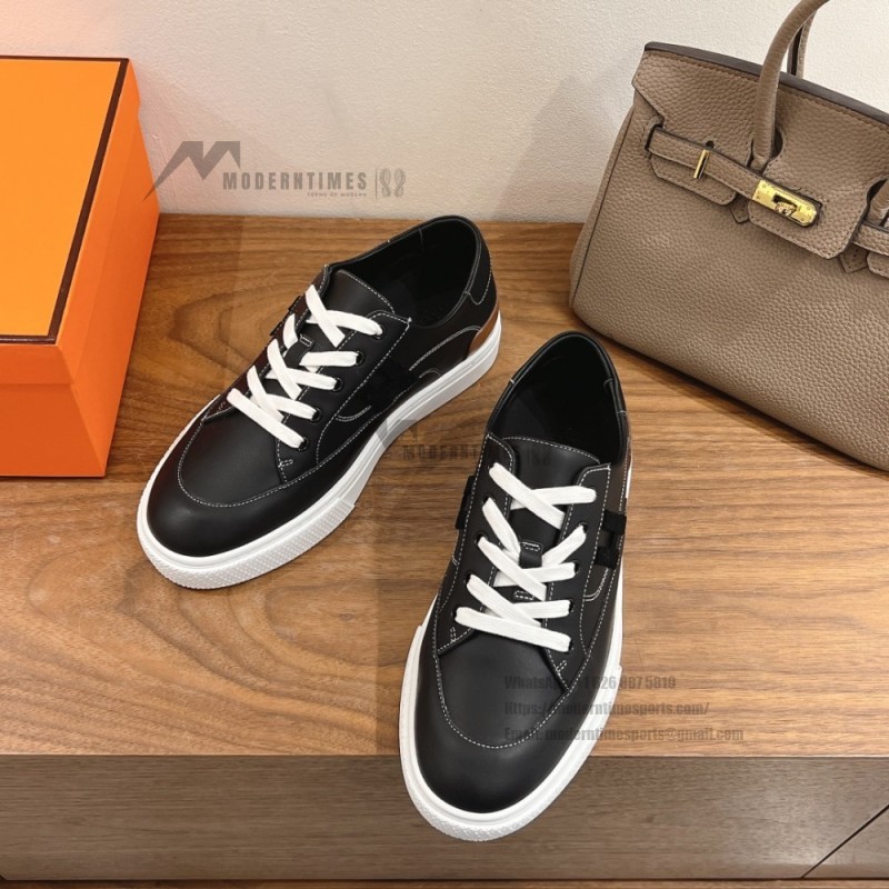 Hermès Deep leather sneakers unisex luxury low-top designer shoes