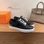 Hermès Deep leather sneakers unisex luxury low-top designer shoes
