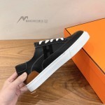 Hermès Deep leather sneakers unisex luxury low-top designer shoes