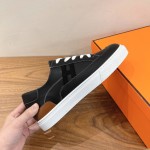 Hermès Deep leather sneakers unisex luxury low-top designer shoes
