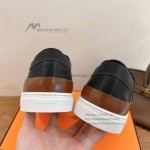 Hermès Deep leather sneakers unisex luxury low-top designer shoes