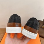Hermès Deep leather sneakers unisex luxury low-top designer shoes