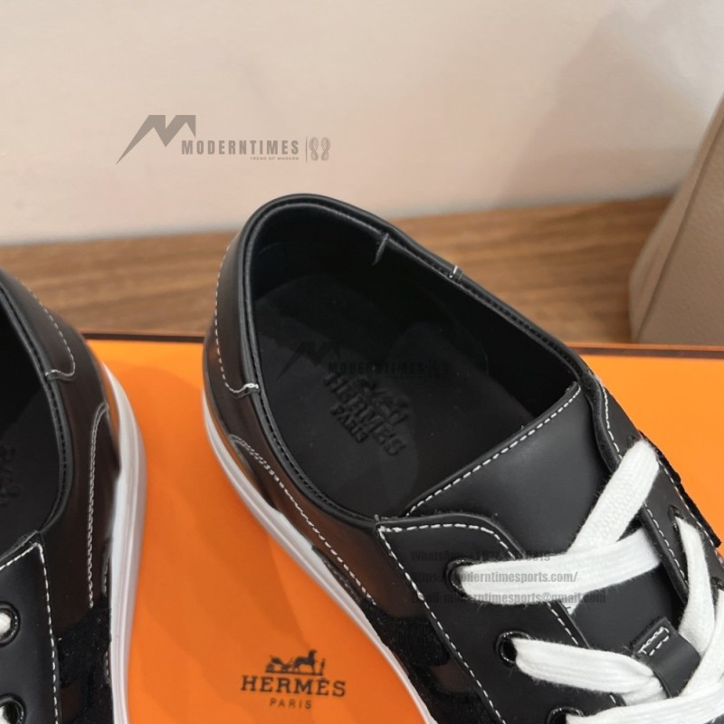 Hermès Deep leather sneakers unisex luxury low-top designer shoes
