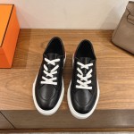 Hermès Deep leather sneakers unisex luxury low-top designer shoes