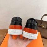 Hermès Deep leather sneakers unisex luxury low-top designer shoes