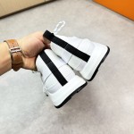 HERMES Katana white men’s luxury sport sneakers side view