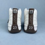 Air Jordan 12 Retro SoleFly FZ5026-100 - 화이트와 바로크 브라운 액센트