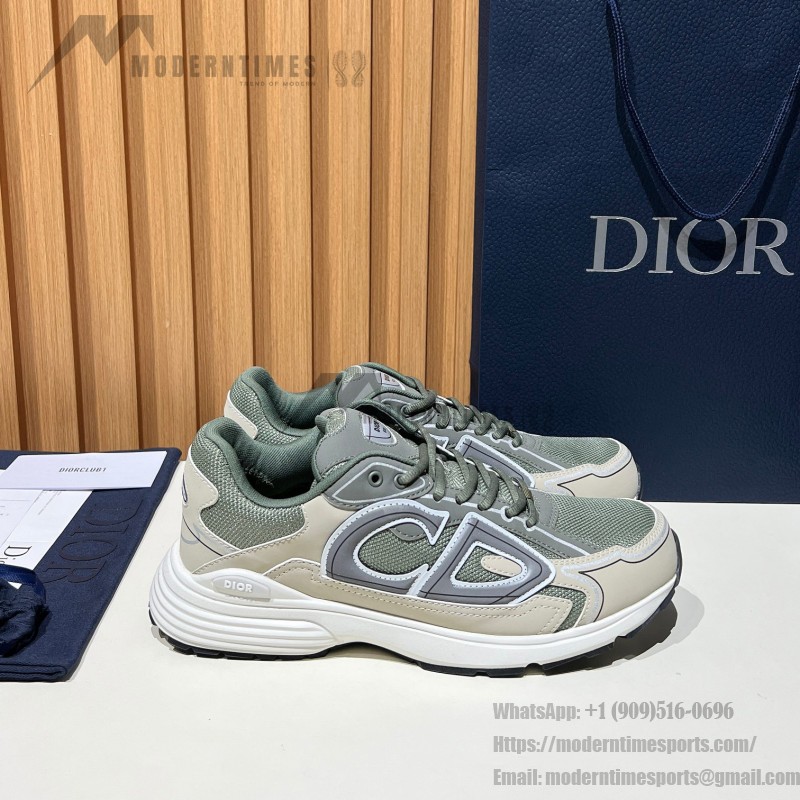 DIOR B30 Olive Sneakers – Unisex Luxury Designer Shoes DIOR B30 Sneakers Olive 3SN279ZLY H661 Luxury Unisex Designer Shoes
