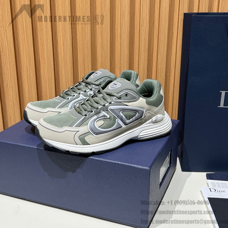 DIOR B30 Olive Sneakers – Unisex Luxury Designer Shoes DIOR B30 Sneakers Olive 3SN279ZLY H661 Luxury Unisex Designer Shoes