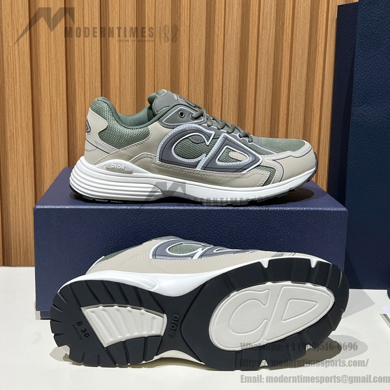 DIOR B30 Olive Sneakers – Unisex Luxury Designer Shoes DIOR B30 Sneakers Olive 3SN279ZLY H661 Luxury Unisex Designer Shoes