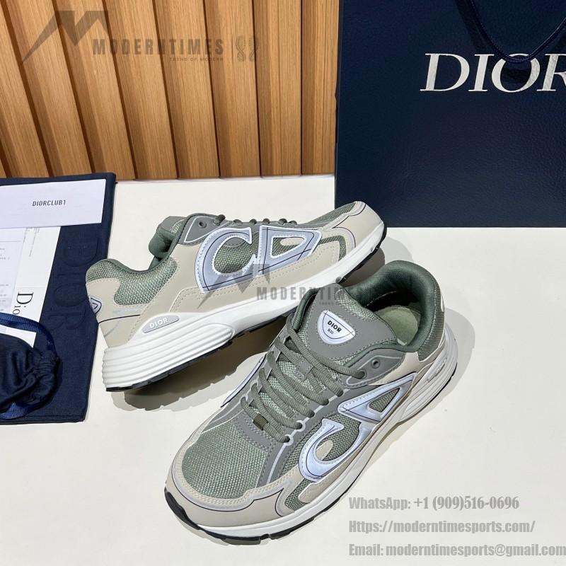 DIOR B30 Olive Sneakers – Unisex Luxury Designer Shoes DIOR B30 Sneakers Olive 3SN279ZLY H661 Luxury Unisex Designer Shoes