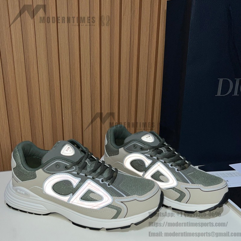 DIOR B30 Olive Sneakers – Unisex Luxury Designer Shoes DIOR B30 Sneakers Olive 3SN279ZLY H661 Luxury Unisex Designer Shoes