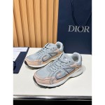DIOR B30 3SN279ZRA H840 Grey Light Pink – Luxury Unisex Sneakers DIOR B30 Grey Light Pink Sneakers Front View – Model 3SN279ZRA H840