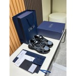 DIOR B30 Black Grey Men’s Luxury Designer Sneakers DIOR B30 Black Grey Sneakers 3SN279ZEH H981 Luxury Mesh and Calfskin Shoes