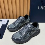 DIOR B30 Black Grey Men’s Luxury Designer Sneakers DIOR B30 Black Grey Sneakers 3SN279ZEH H981 Luxury Mesh and Calfskin Shoes