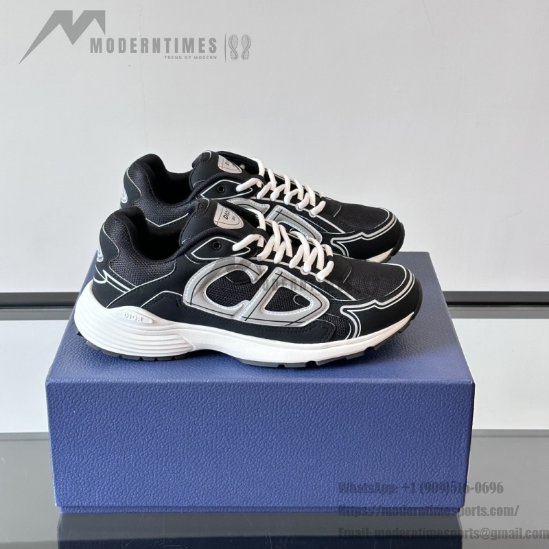 DIOR B30 Men’s Sneakers Black White Luxury Designer Shoes 3SN279ZMB H969