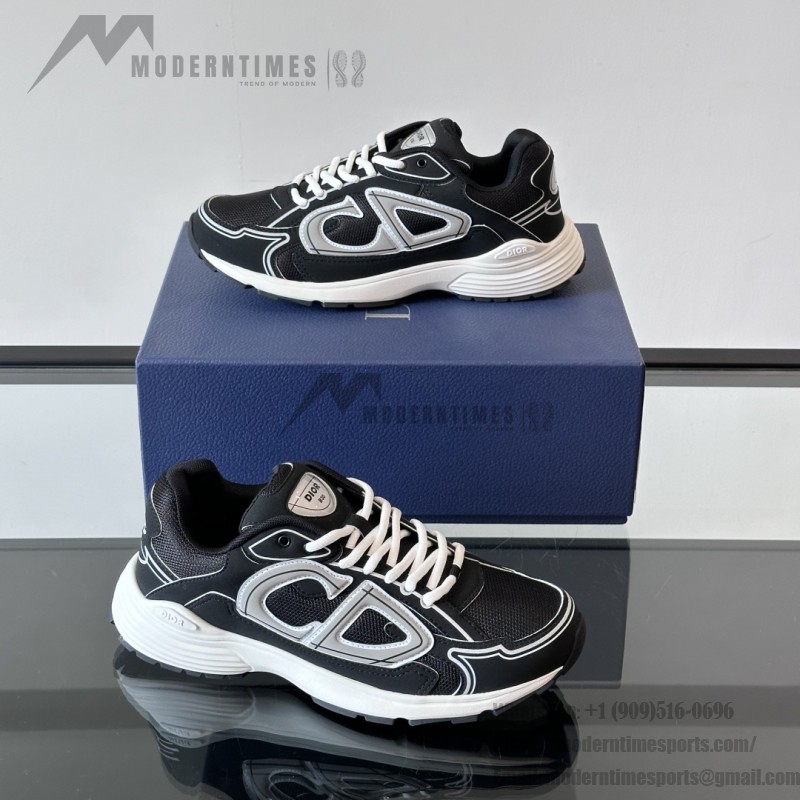 DIOR B30 Men’s Sneakers Black White Luxury Designer Shoes 3SN279ZMB H969