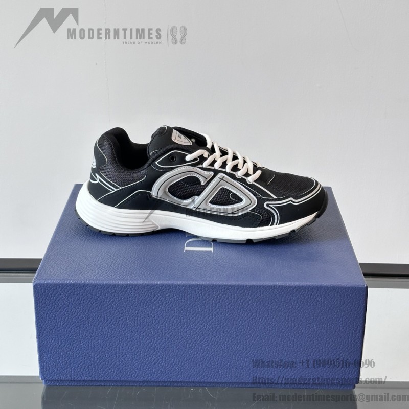 DIOR B30 Men’s Sneakers Black White Luxury Designer Shoes 3SN279ZMB H969