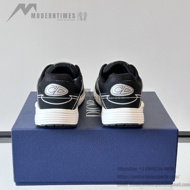 DIOR B30 Men’s Sneakers Black White Luxury Designer Shoes 3SN279ZMB H969